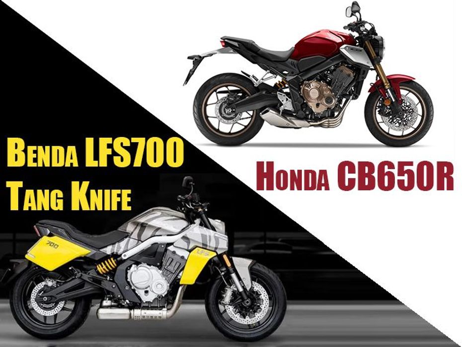 Benda Tang Knife vs Honda CB650R