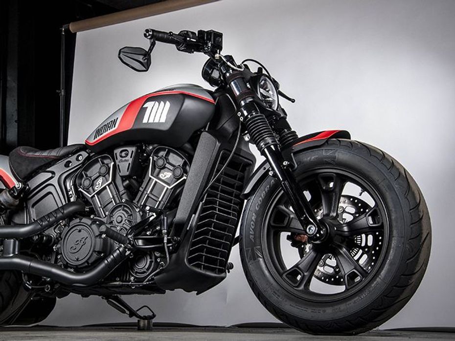 Indian Neon Scout Bobber Sixty Limited Edition