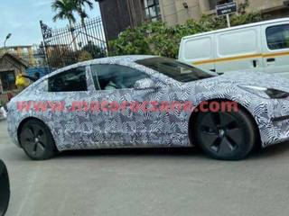 Tesla Is Testing The Model 3 In Pune Under Full Camo