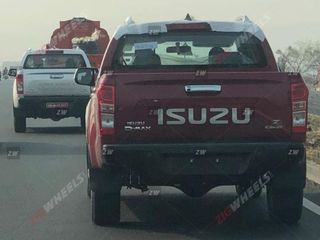 BS6 Isuzu D-Max V-Cross Spotted Ahead Of April Launch
