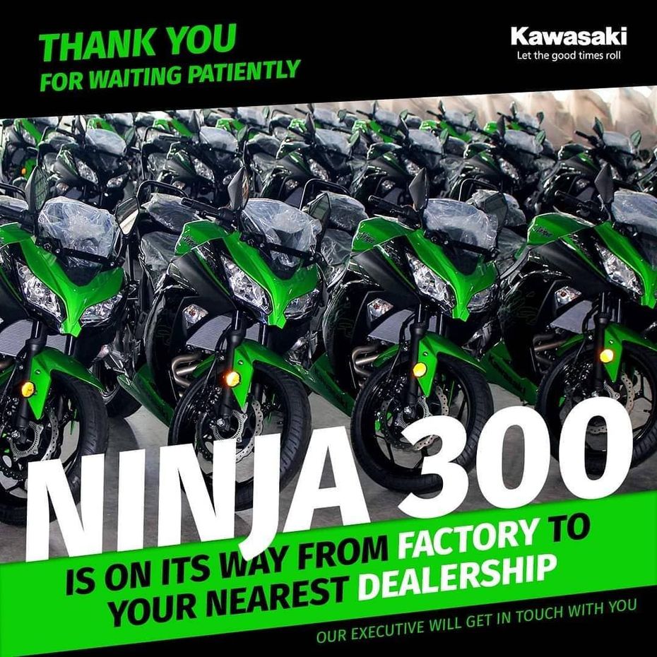 Ninja 300 deliveries creative zig