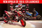 Updated, More Appealing Aprilia SR 160 & SR 125 Launched