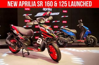 Updated, More Appealing Aprilia SR 160 & SR 125 Launched