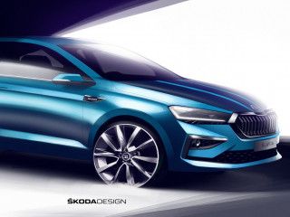 Here's Your First Glimpse At The Skoda Slavia's Exterior Design