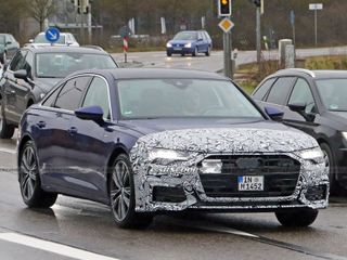 Facelifted Audi A6 Makes It Spy Shot Debut