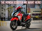THIS Is The Sporty 125cc Honda Scooter We Want In India