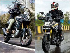 honda cb 500 x vs suzuki v strom