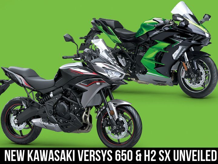 Updated Kawasaki Versys 650, Ninja H2 SX Unveiled At 2021 EICMA