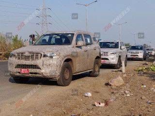 2022 Mahindra Scorpio Spotted With Captain Seats And Off-Road Modes