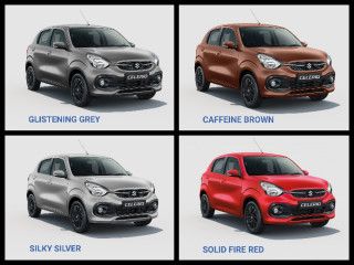 All The Available Colours In The 2021 Maruti Celerio Detailed