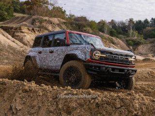 The Ford Bronco Raptor Seems To Be Ready For A Desert Rally