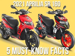 5 Must-know Facts About The New Aprilia SR 160