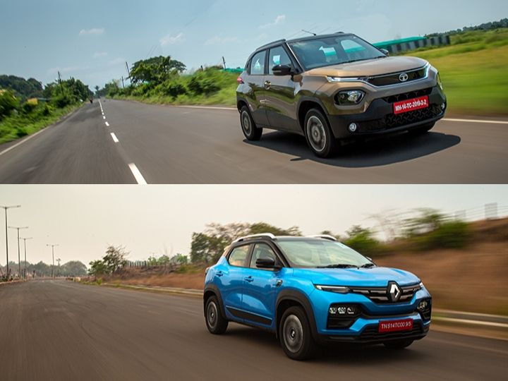 Tata Punch vs Renault Kiger Petrolmanual Performance And Fuel