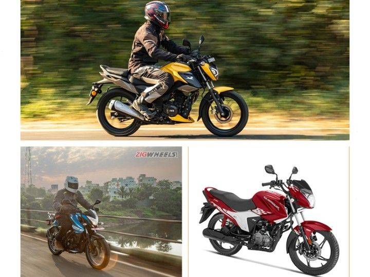 Tvs Raider Vs Hero Glamour Vs Bajaj Pulsar Ns Real World Performance Numbers Compared