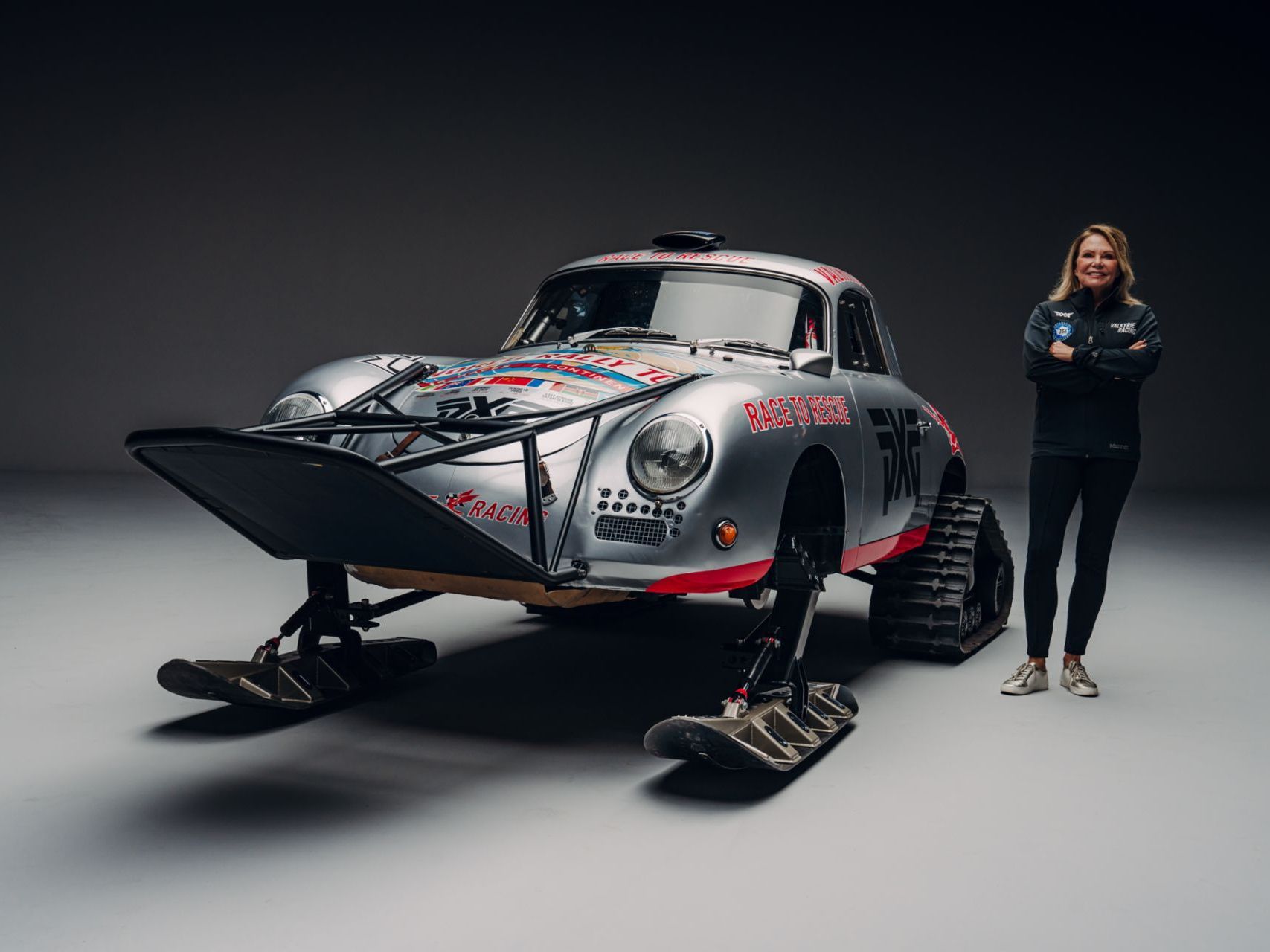 This 1956 Porsche 356 A Is Prepared To Take On The Ice In Antarctica - Vimarsana News