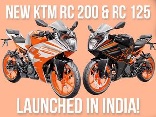 BREAKING: New KTM RC 200 And RC 125 Set Foot In India