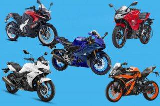 Yamaha R15 V4 vs Other Faired Bikes - Specifications Compared