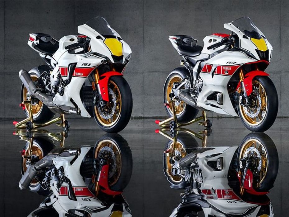 2022 Yamaha YZF-R1, R7 Unveiled In World GP 60th Anniversary Liveries