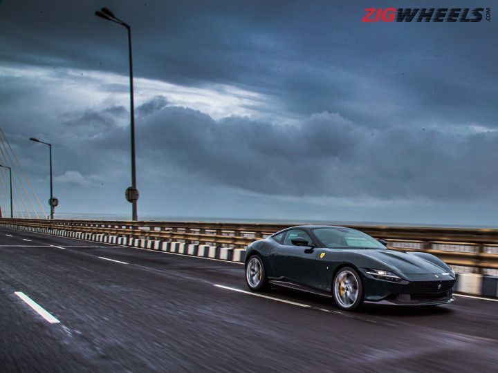 Ferrari Roma And Mumbai Rains - ZigWheels