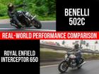 Benelli 502C vs Royal Enfield Interceptor 650: Real-world Performance Compared