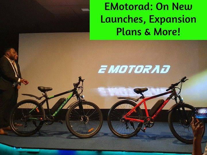 EMotorad Launches T Rex Plus Electric Bicycle And Lil E Electric