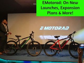 EMotorad Launches T-Rex Plus Electric Bicycle And Lil E Electric Kickscooter