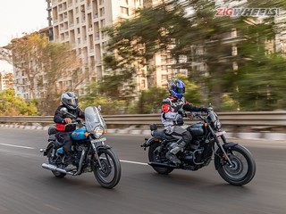 Yezdi Roadster vs RE Meteor 350 - Comparison Review Yezdi Roadster vs RE Meteor 350 - Comparison Review