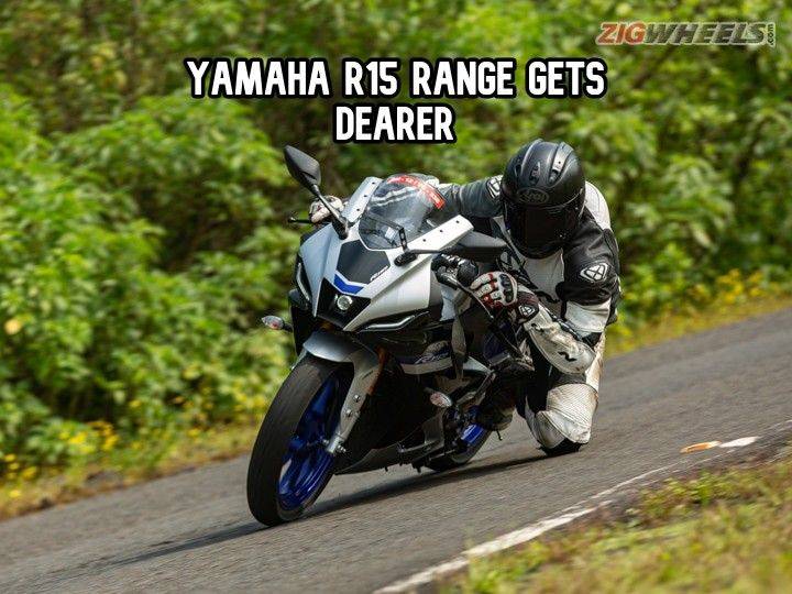 Yamaha R15 V4 R15 M R15 S V3 Prices Hiked ZigWheels