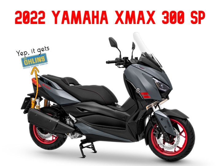 Yamaha XMax 300 SP Launched In Thailand, Gets Suspension - ZigWheels
