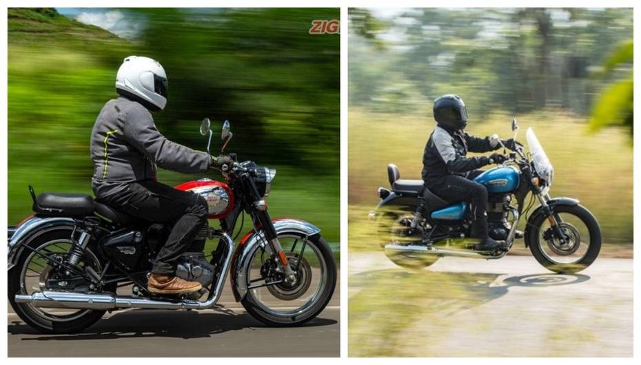 Royal Enfield Classic 350 and Meteor 350