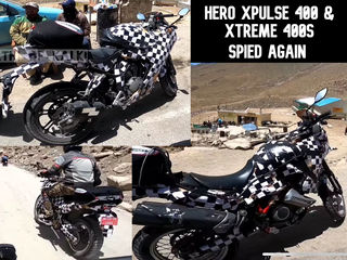 Hero XPulse 400 And Xtreme 400S Spotted Again