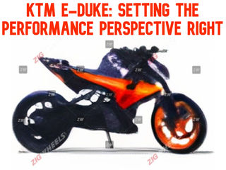 ZigOpinion: KTM e-Duke - What CC Bike Will It Take On?