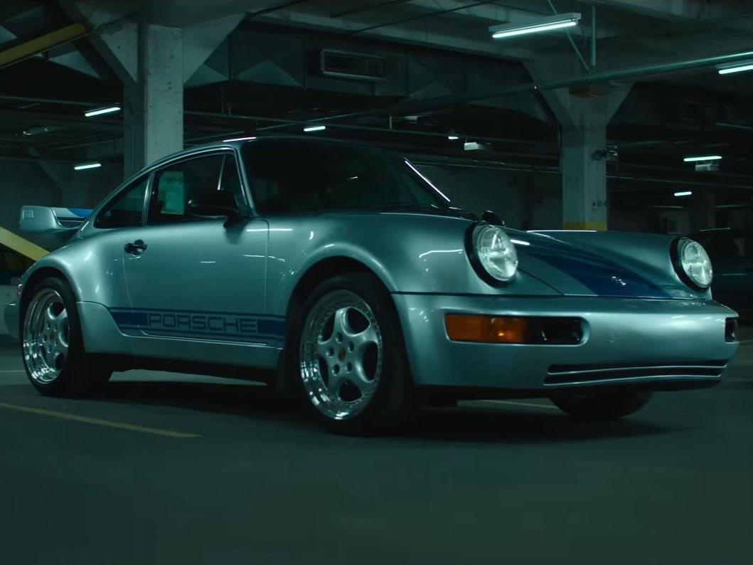 What is the Porsche Turbo Charging trailer?