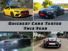 2 AMGs Top The List Of 5 Quickest Cars We Tested This Year!