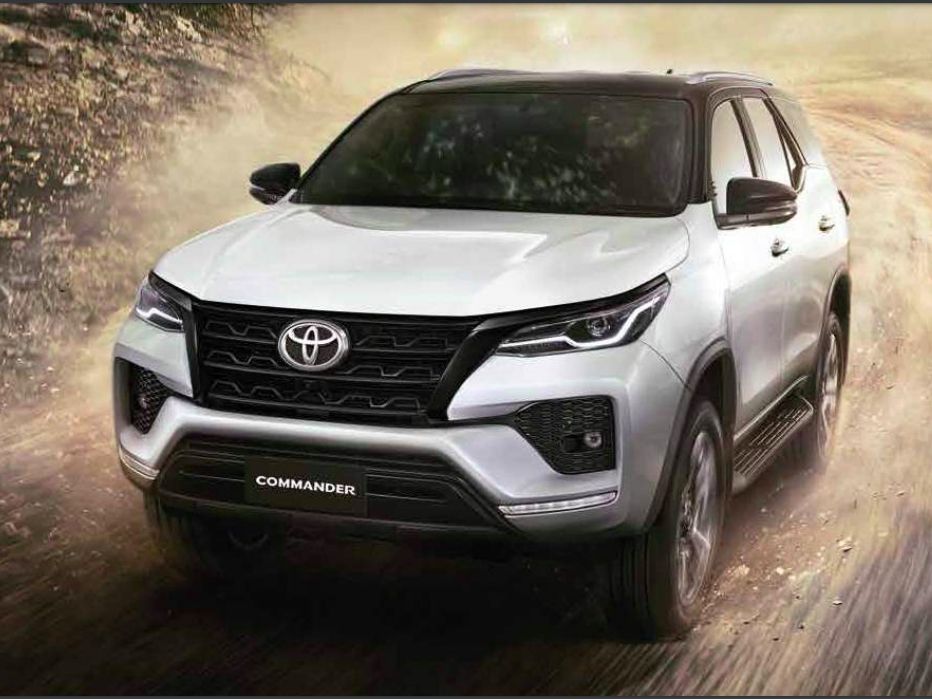 Toyota Fortuner Commander Breaks Cover In Thailand - Vimarsana News