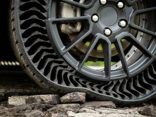 Michelin's New Uptis Airless Tyre Could Be Offered In A GM Compact EV In The Next Three To Five Years