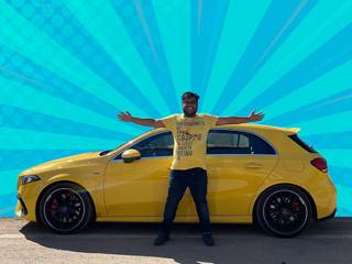 My First Ever Joy Ride In A Mercedes-AMG A45 S!