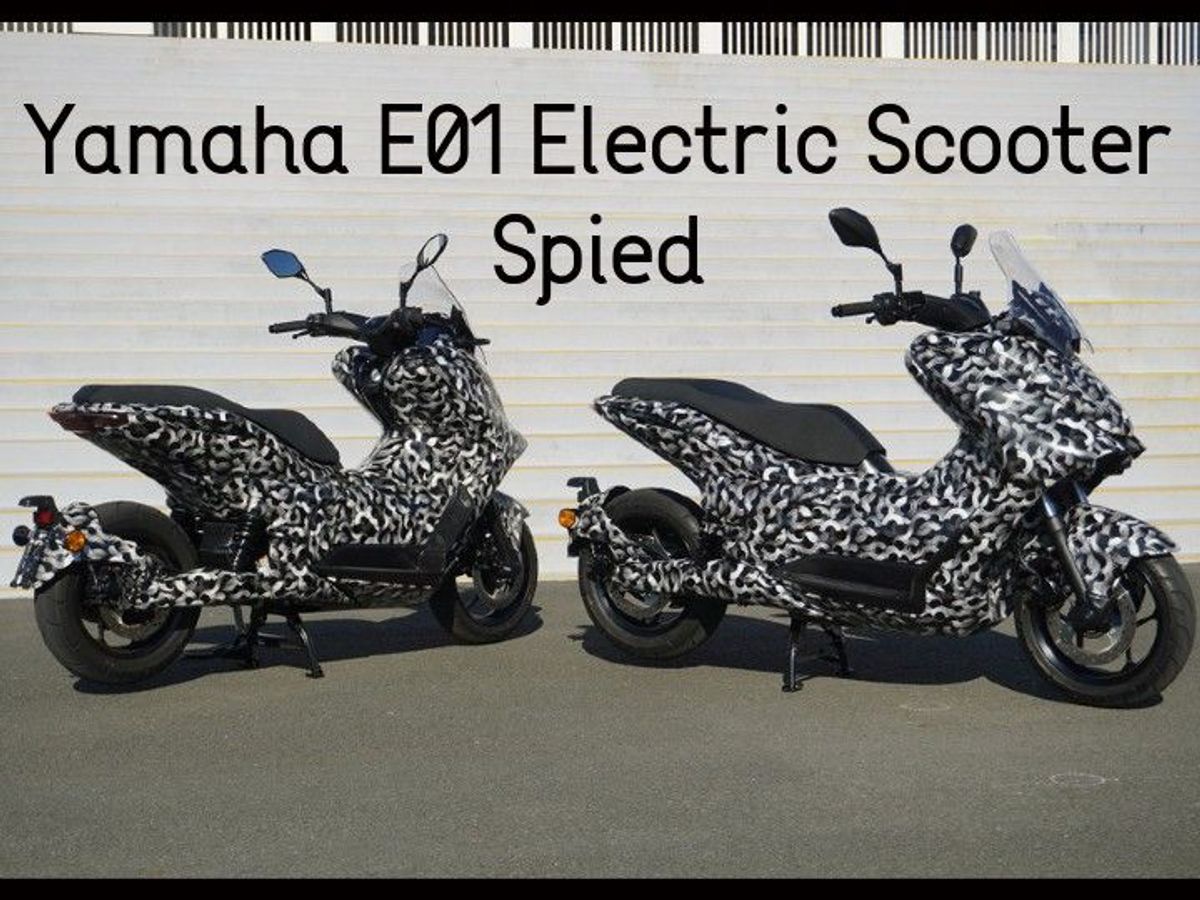 Yamaha E01 - Elektrisk skoter 2024