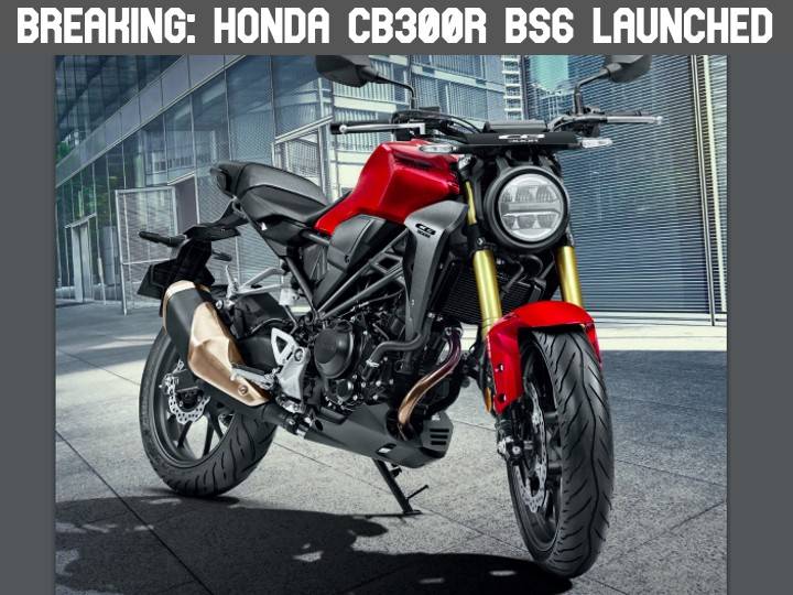 honda cb 300r bs6