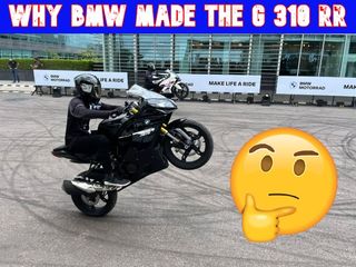 Explained: Why BMW Motorrad Made The G 310 RR