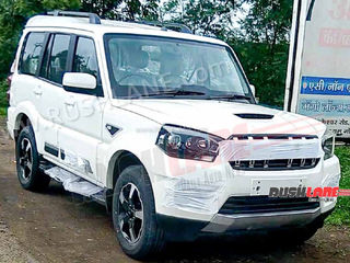 Mahindra Scorpio Classic Interior Spied For The First Time