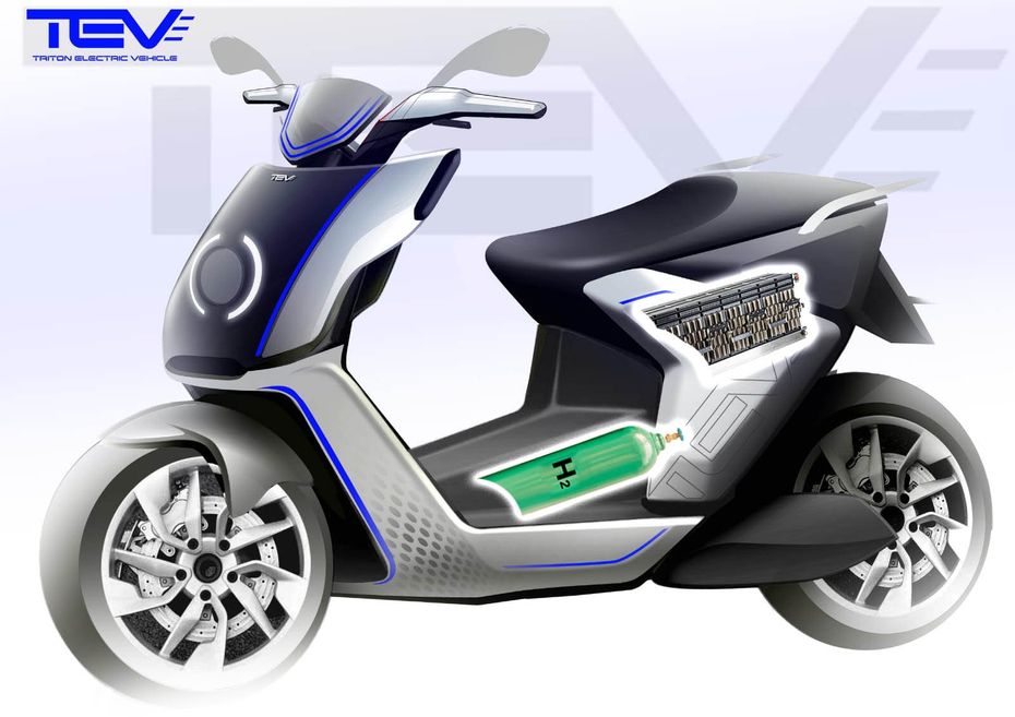 Triton H-scooter front
