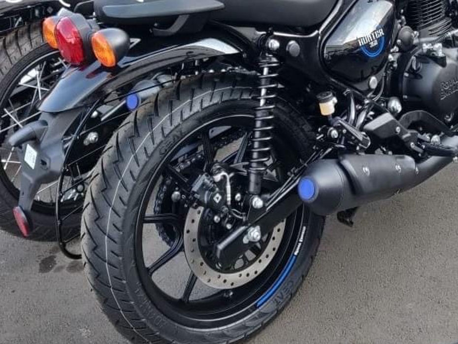 Royal Enfield Hunter 350 Spied Undisguised