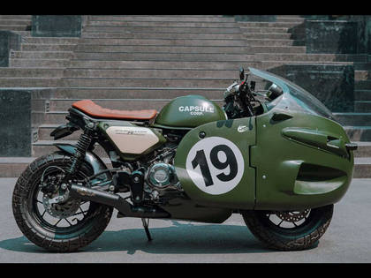 Monkey Racer Replica by Ganesha: Inspirada na lendária Guzzi V8