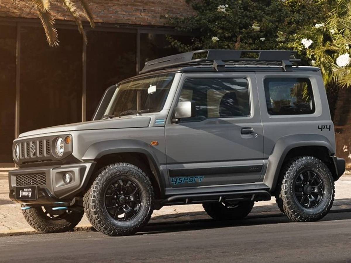 New Suzuki Jimny Sierra For Brazil Is Better Equipped For Off-roading -  ZigWheels