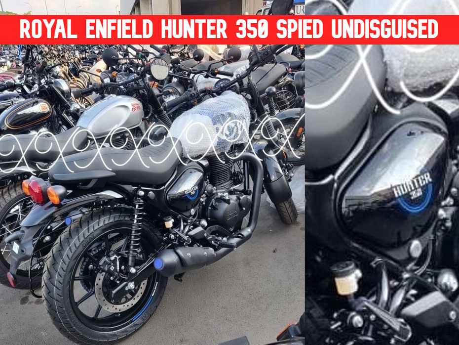 Royal Enfield Hunter 350 Spied Undisguised