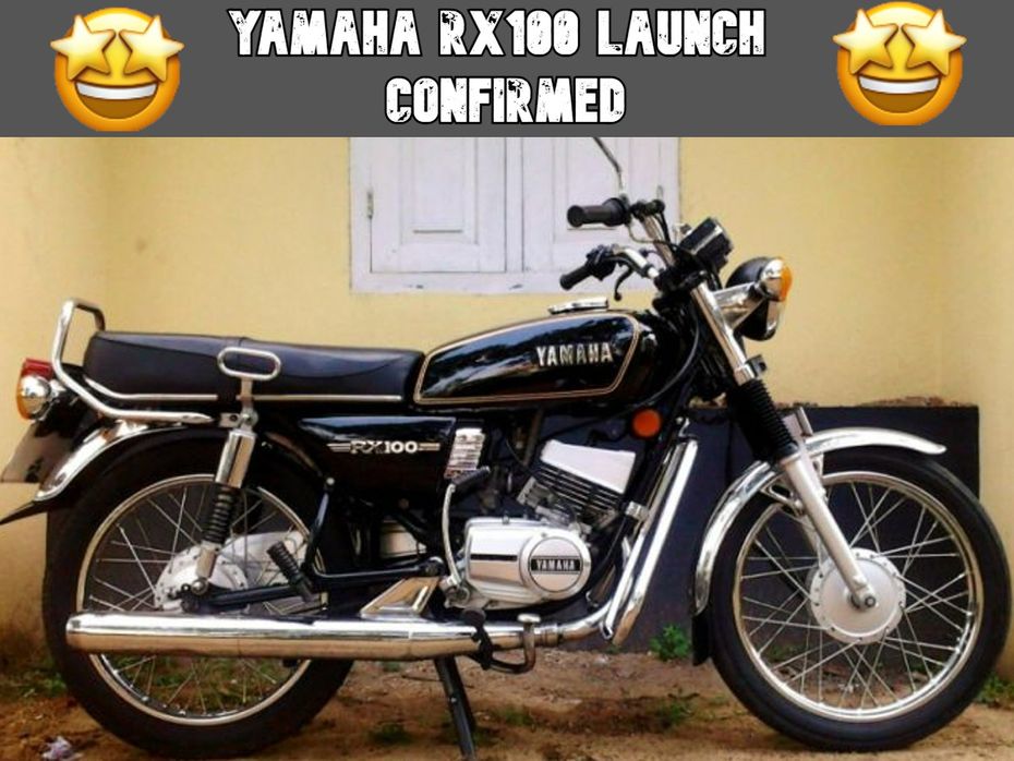 Yamaha RX100 Launch Confirmed