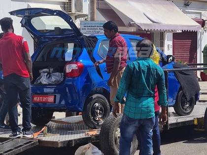 Spied - Maruti 800 replacement caught on test