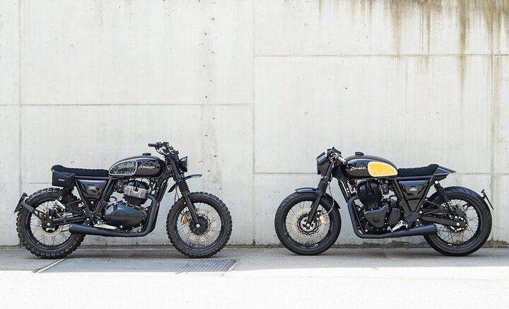 Germany s Crooked Motorcycles Builds Bolt on Scrambler And Cafe