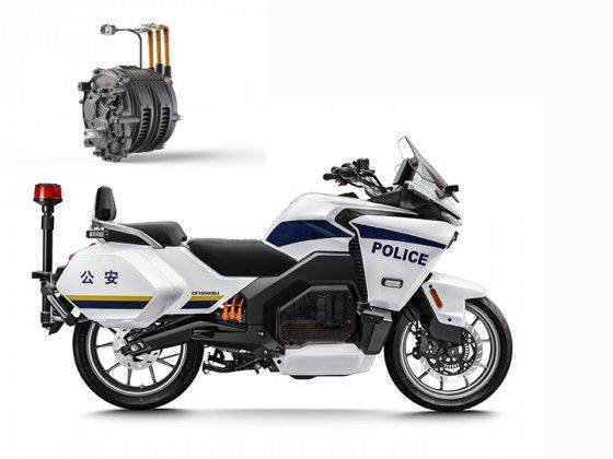 Chinese police to begin using these 75 mph electric motorcycles